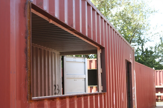 All-Electric Shipping Container Office Complex - Rhode Island, USA.