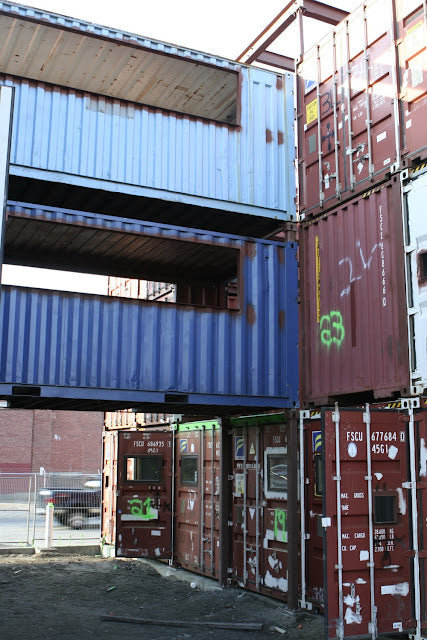 All-Electric Shipping Container Office Complex - Rhode Island, USA.