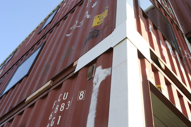 All-Electric Shipping Container Office Complex - Rhode Island, USA.