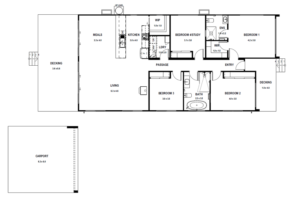 Highland Crest Villa – 4 Bedroom Luxury Modular Home