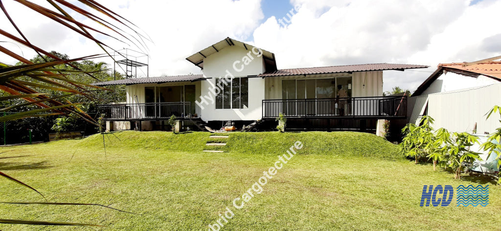 HCD Hybrid Villa in Galle - Hybrid Cargotecture Development | We are Sri Lanka’s #1 innovative supplier in shipping container and civil building solutions, hybrid hotels, hybrid homes, shipping container homes, including office containers, shipping container office, ISO containers, shipping container conversion and steel fabricated boxes..