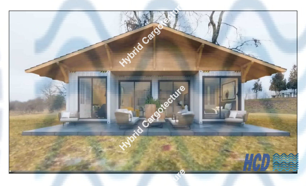 Modern Two-Bedroom Shipping Container House Plan | Stylish 4X20Ft Home Design