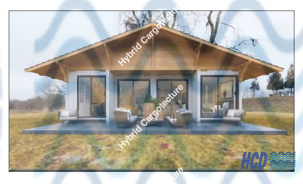 Modern Two-Bedroom Shipping Container House Plan | Stylish 4X20Ft Home Design