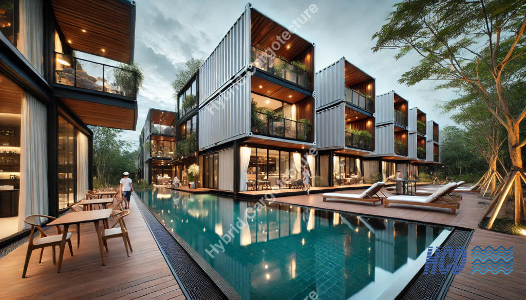Build Your Hotel Fast with Modular Container Hotels by HCD in Sri Lanka - Second Image