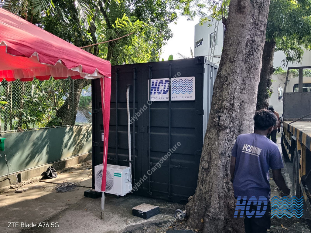 Celeste Dispatch Hub at SSC (Sinhalese Sports Club) - Container Office Colombo Container Office