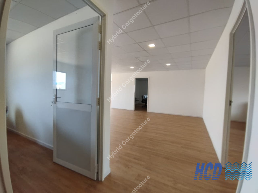CHEC + COMCORP | Steel Prefab Office Construction at Port City Colombo
