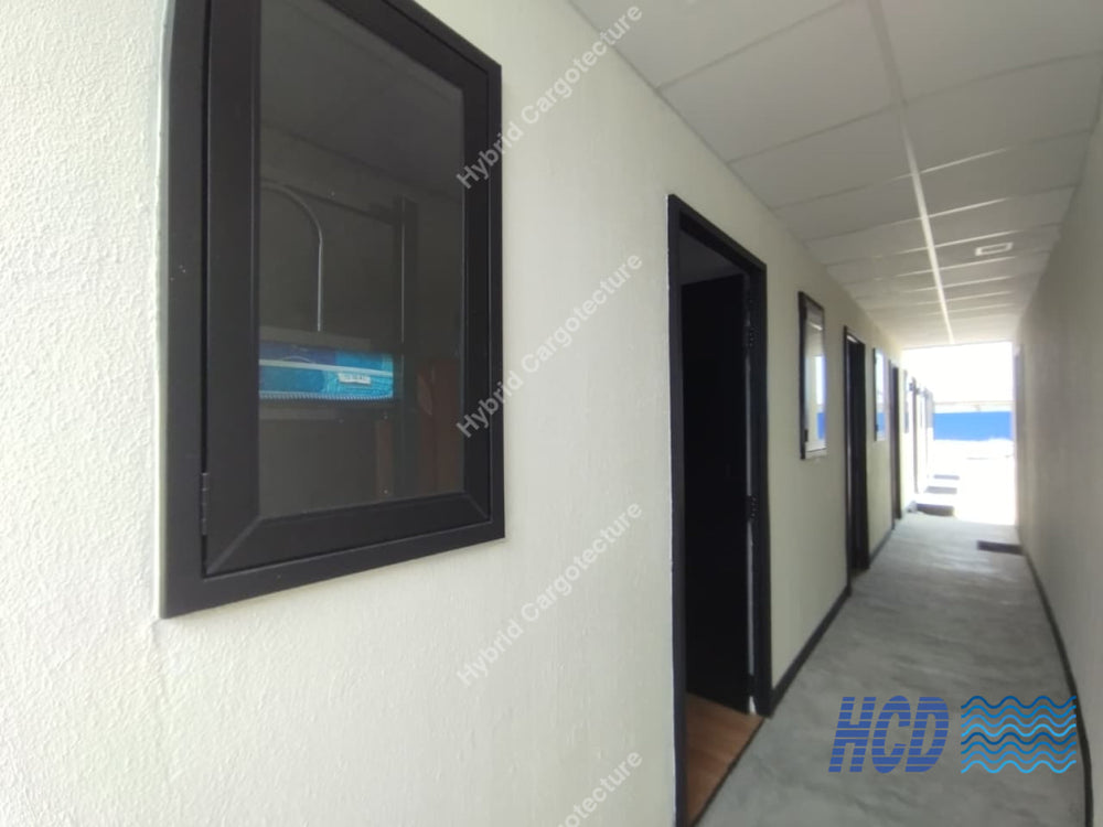 CHEC + COMCORP | Steel Prefab Office Construction at Port City Colombo
