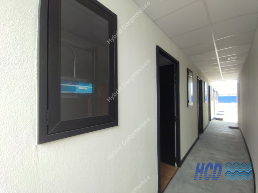 CHEC + COMCORP | Steel Prefab Office Construction at Port City Colombo