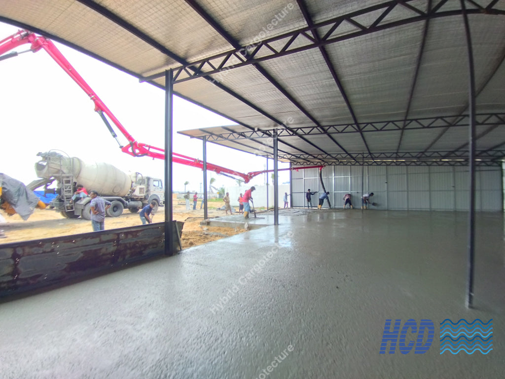 CHEC + COMCORP | Steel Prefab Office Construction at Port City Colombo