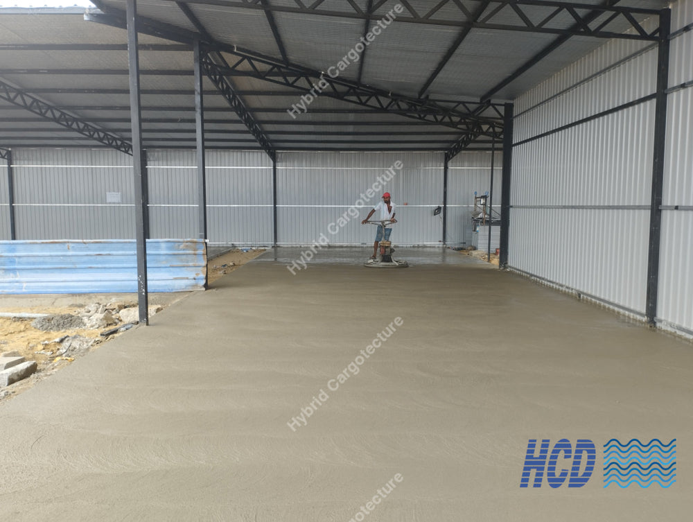 CHEC + COMCORP | Steel Prefab Office Construction at Port City Colombo