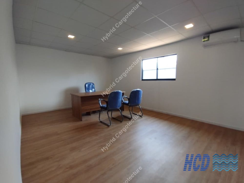 CHEC + COMCORP | Steel Prefab Office Construction at Port City Colombo
