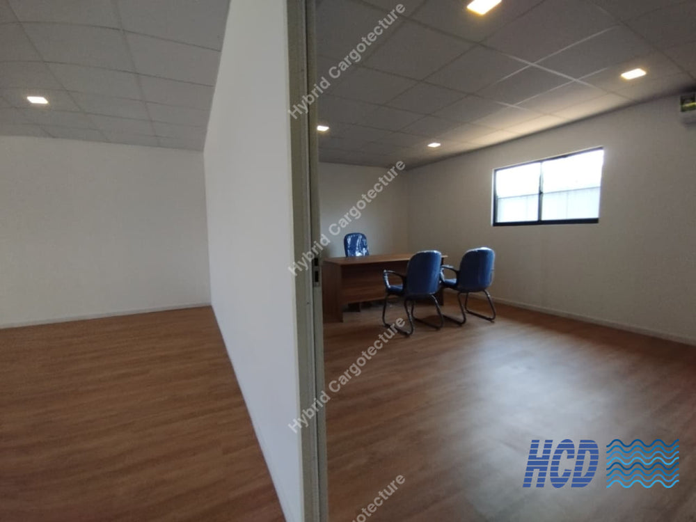 CHEC + COMCORP | Steel Prefab Office Construction at Port City Colombo