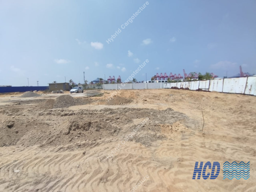 CHEC + COMCORP | Steel Prefab Office Construction at Port City Colombo
