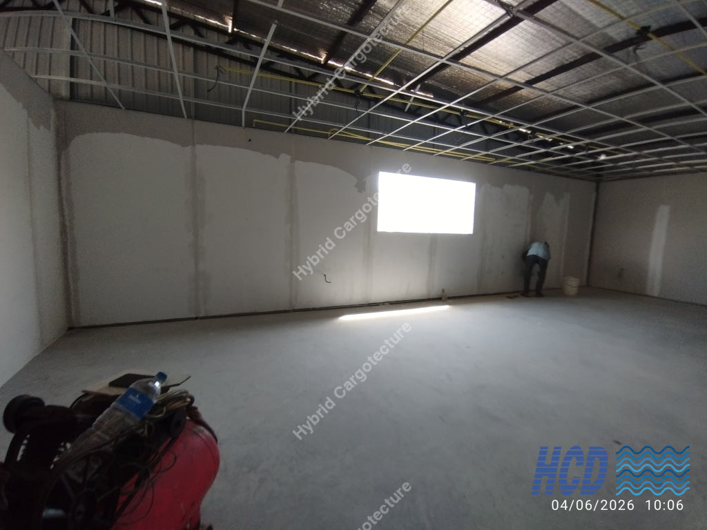 CHEC + COMCORP | Steel Prefab Office Construction at Port City Colombo