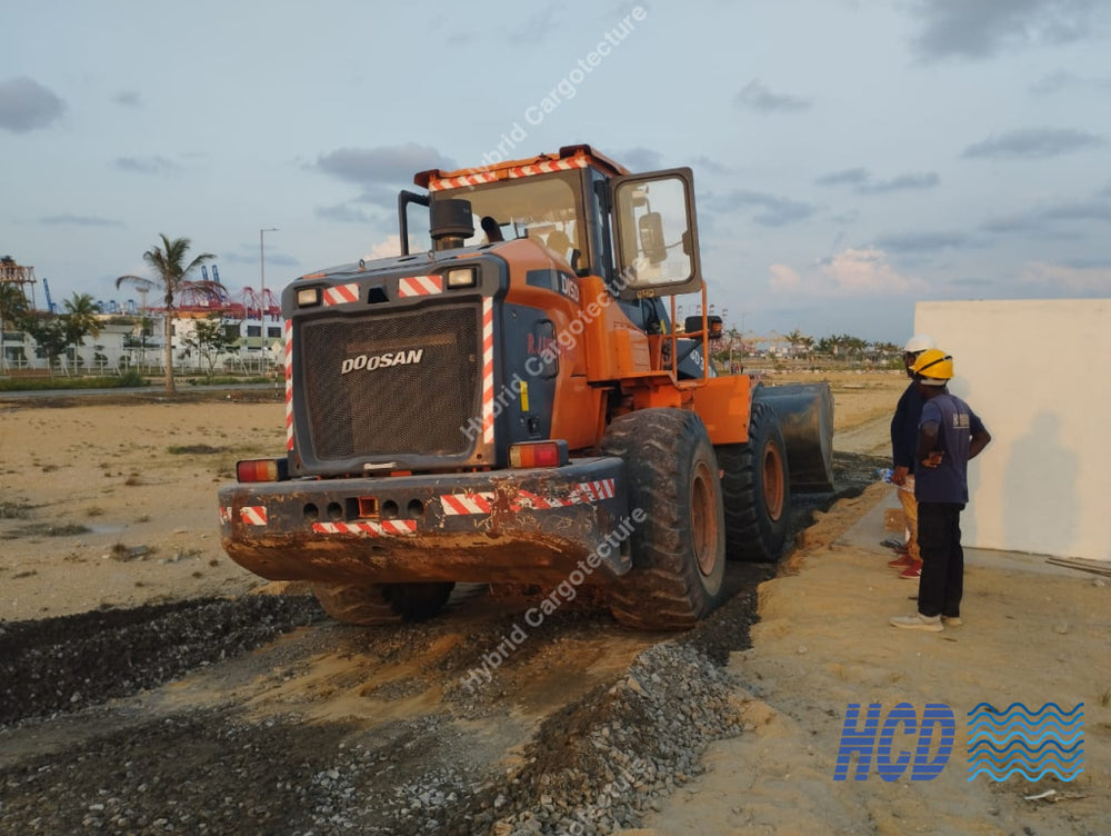 CHEC + COMCORP | Steel Prefab Office Construction at Port City Colombo