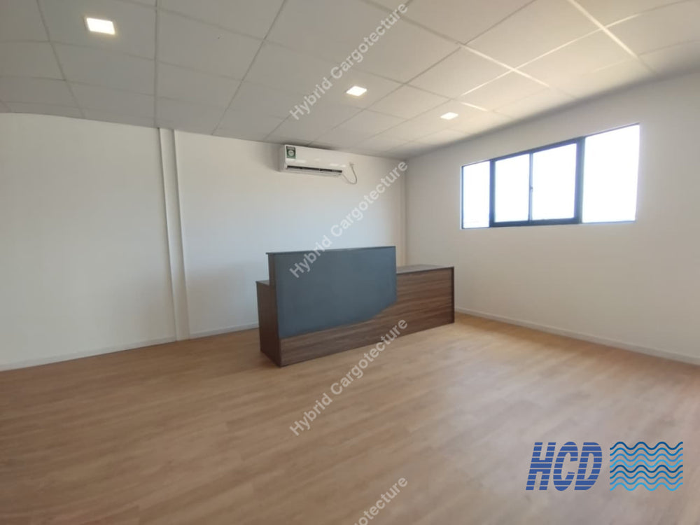 CHEC + COMCORP | Steel Prefab Office Construction at Port City Colombo