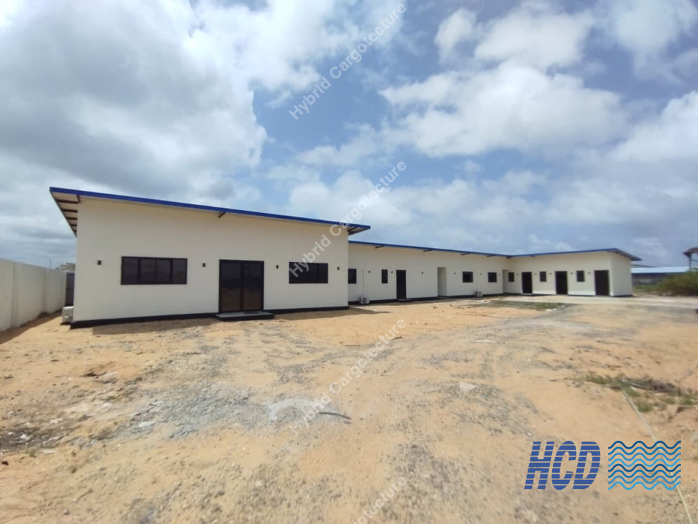 CHEC + COMCORP | Steel Prefab Office Construction at Port City Colombo