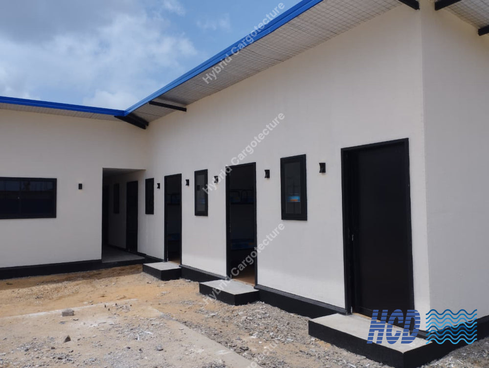 CHEC + COMCORP | Steel Prefab Office Construction at Port City Colombo