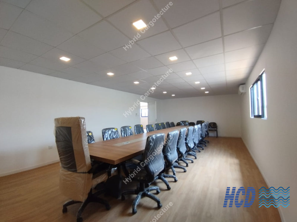 CHEC + COMCORP | Steel Prefab Office Construction at Port City Colombo