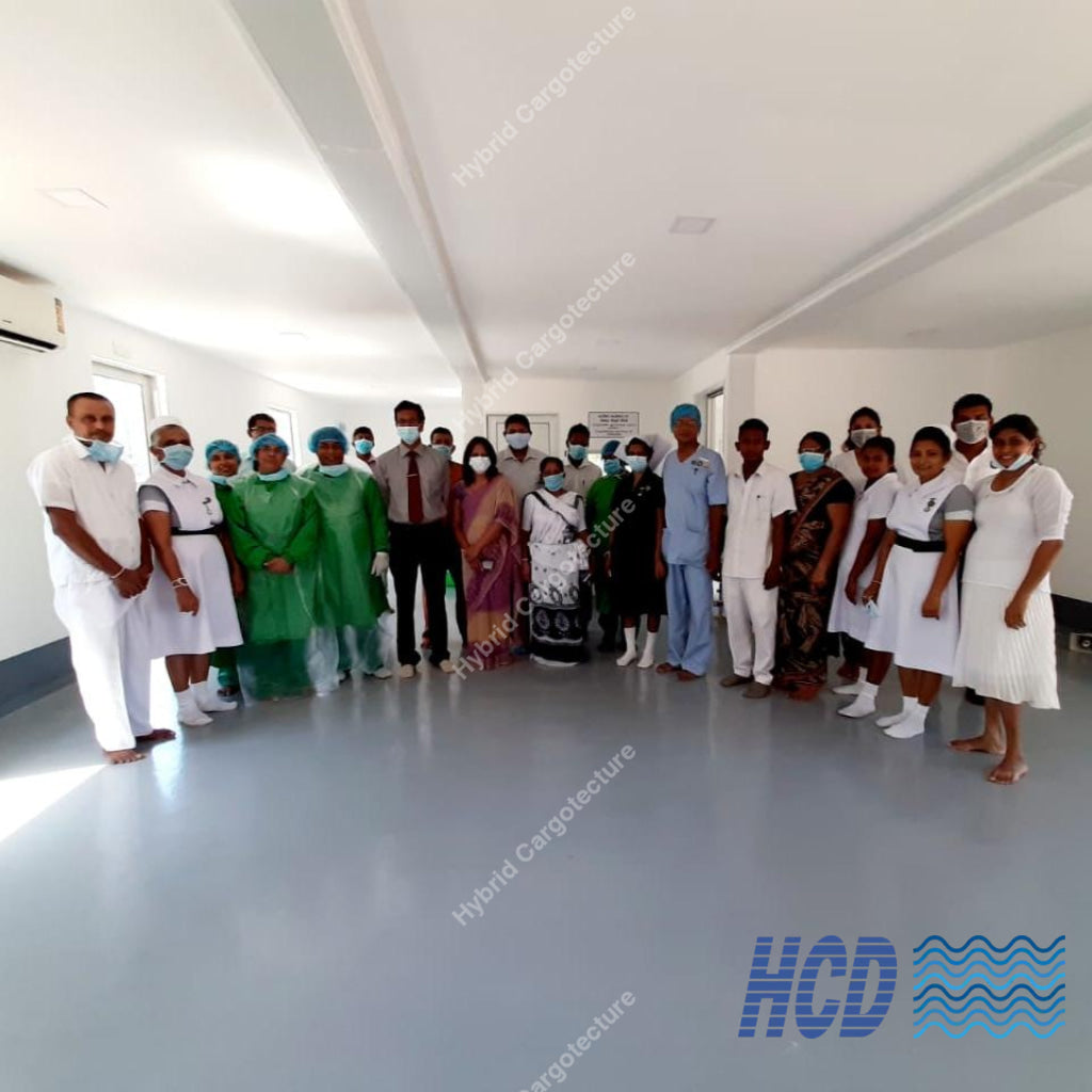 HCD emergency treatment and triage unit at Mulleriyawa
