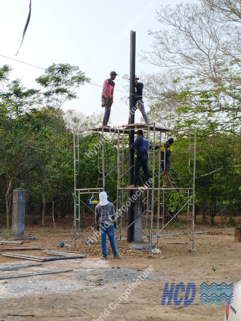 Construction Of Banquet And Functions Hall Using Hybrid Engineered Steel Building Technology