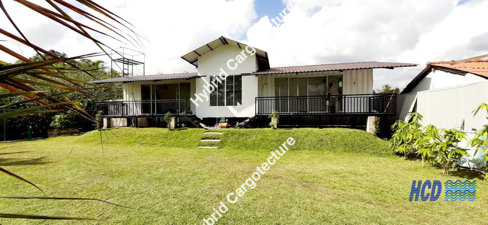 HCD Hybrid Villa in Galle - Hybrid Cargotecture Development | We are Sri Lanka’s #1 innovative supplier in shipping container and civil building solutions, hybrid hotels, hybrid homes, shipping container homes, including office containers, shipping container office, ISO containers, shipping container conversion and steel fabricated boxes..