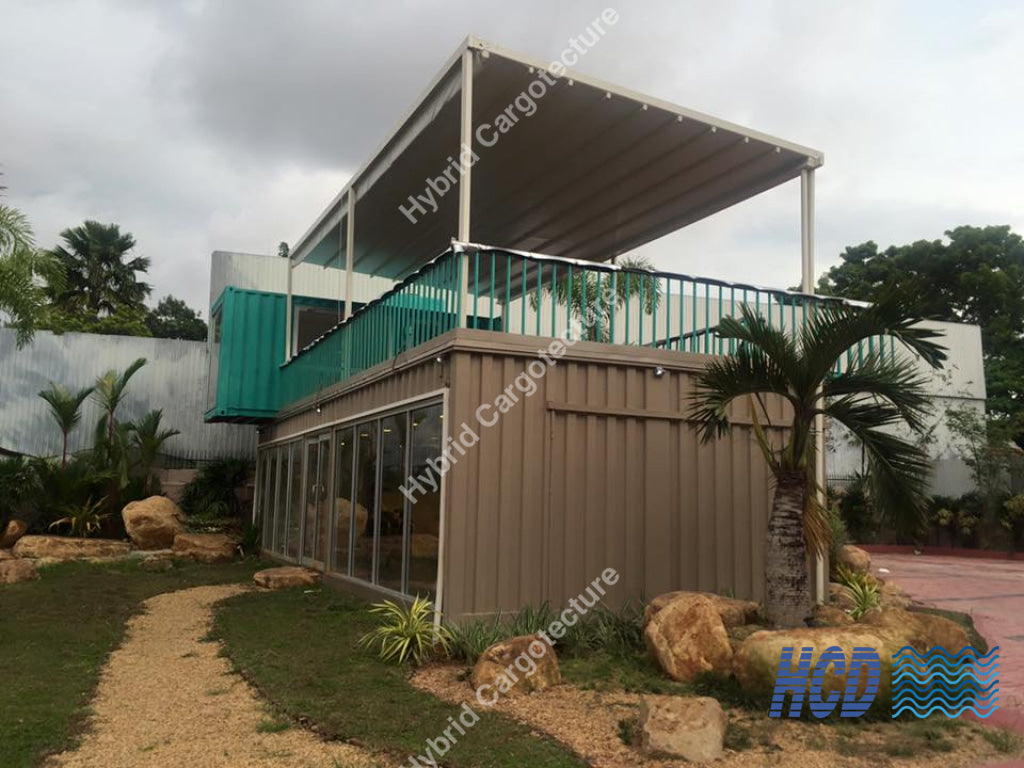 Container Restaurant - Hybrid Cargotecture Development | We are Sri Lanka’s #1 innovative supplier in shipping container and civil building solutions, hybrid hotels, hybrid homes, shipping container homes, including office containers, shipping container office, ISO containers, shipping container conversion and steel fabricated boxes..