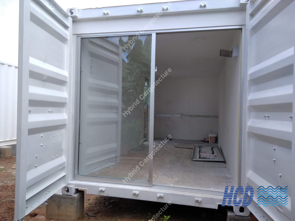 Steel Civil And Shipping Container Hybrid Office In Rajagiriya On Going
