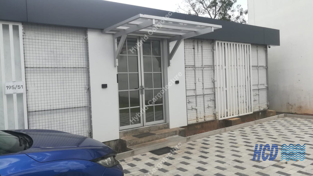 Steel Civil And Shipping Container Hybrid Office In Rajagiriya