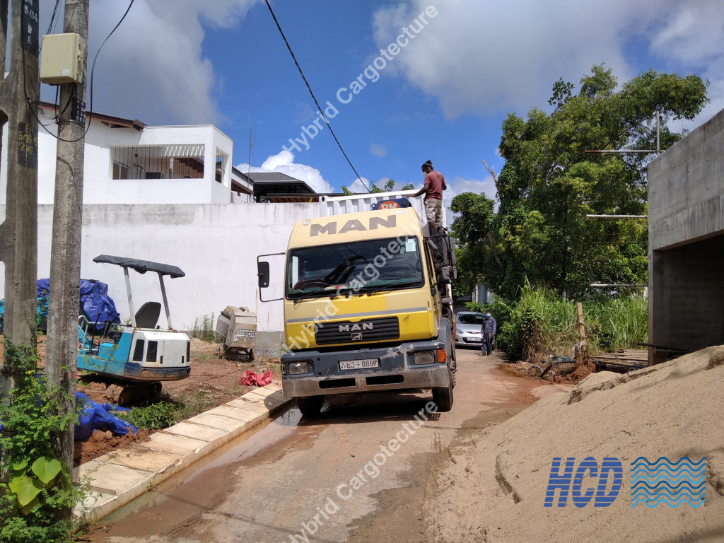 Steel Civil And Shipping Container Hybrid Office In Rajagiriya On Going
