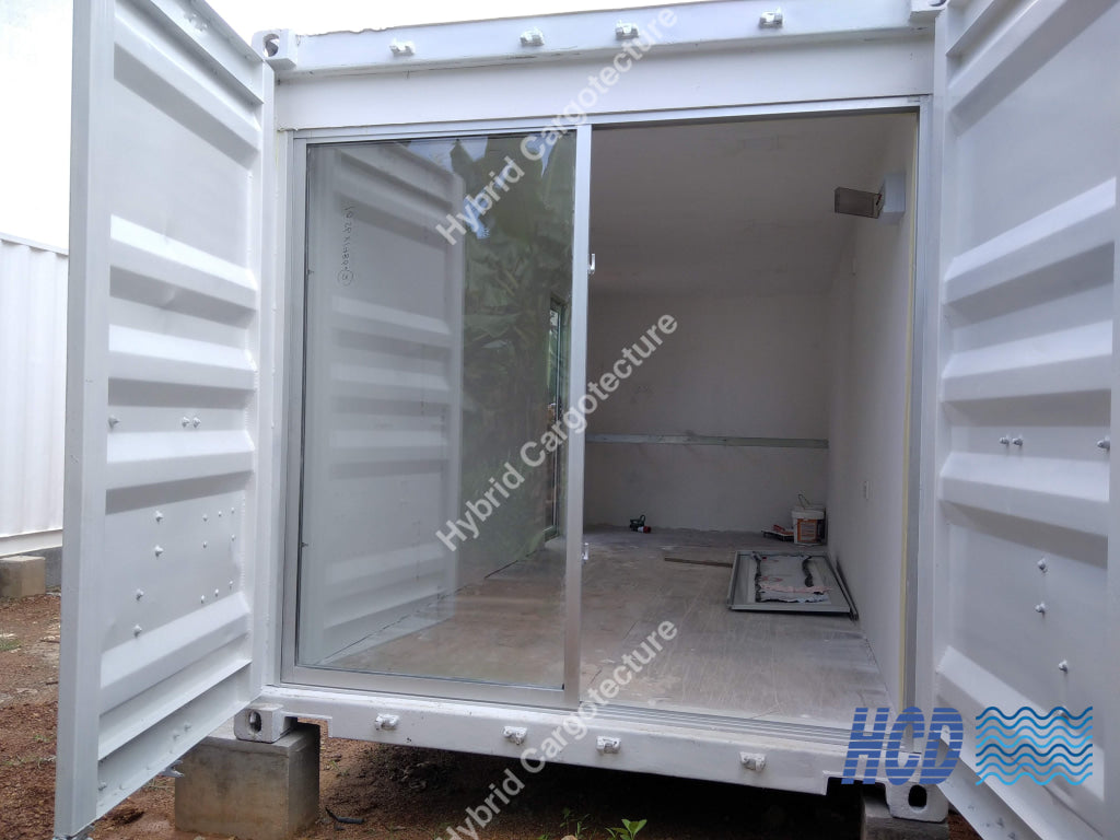 Steel Civil And Shipping Container Hybrid Office In Rajagiriya On Going