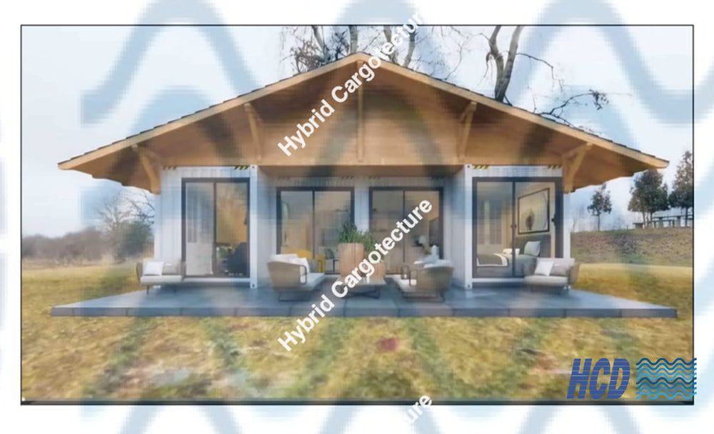 Modern Two-Bedroom Shipping Container House Plan | Stylish 4X20Ft Home Design