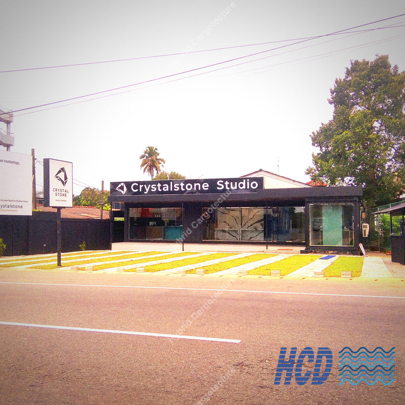 Crystal Stone Studio Nawala | Hybrid Container Showroom