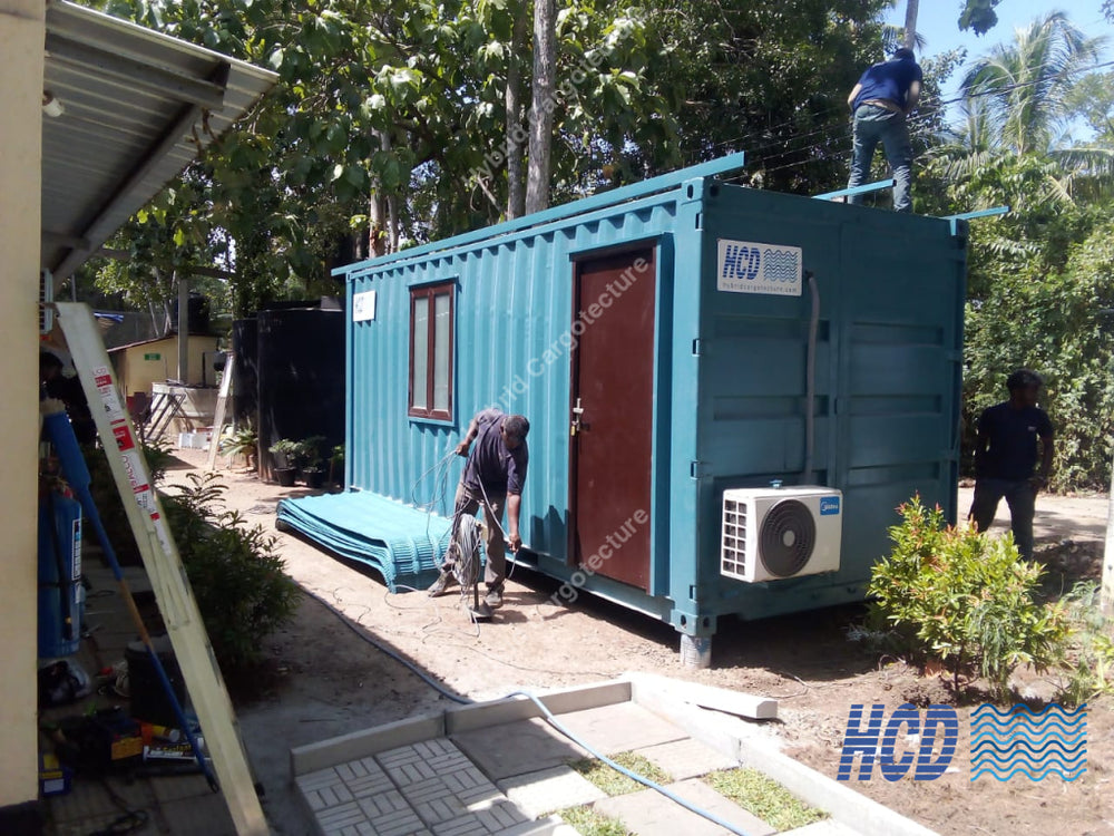 Eco Agro Pvt Ltd – 20ft Hybrid Container Office by HCD