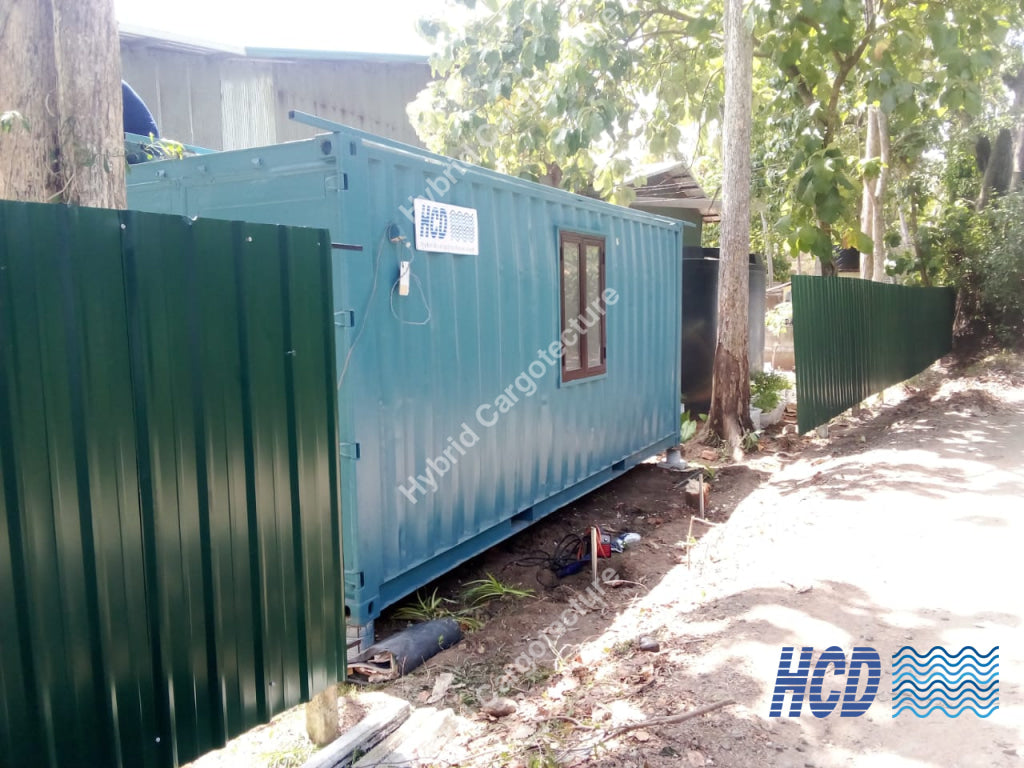 Eco Agro Pvt Ltd – 20ft Hybrid Container Office by HCD