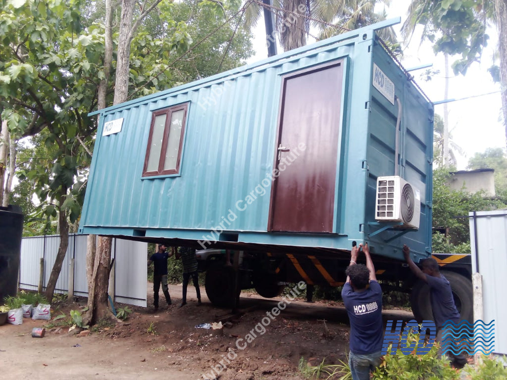 Eco Agro Pvt Ltd – 20ft Hybrid Container Office by HCD