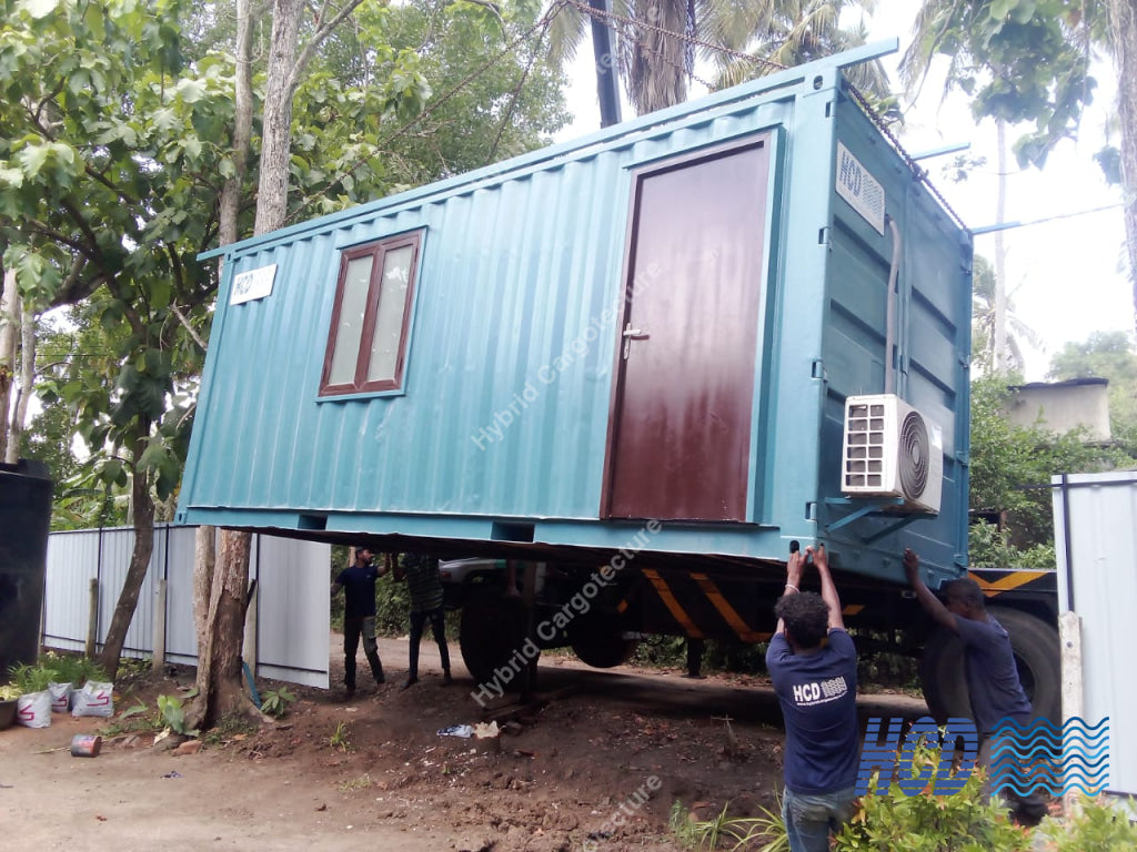 Eco Agro Pvt Ltd – 20ft Hybrid Container Office by HCD