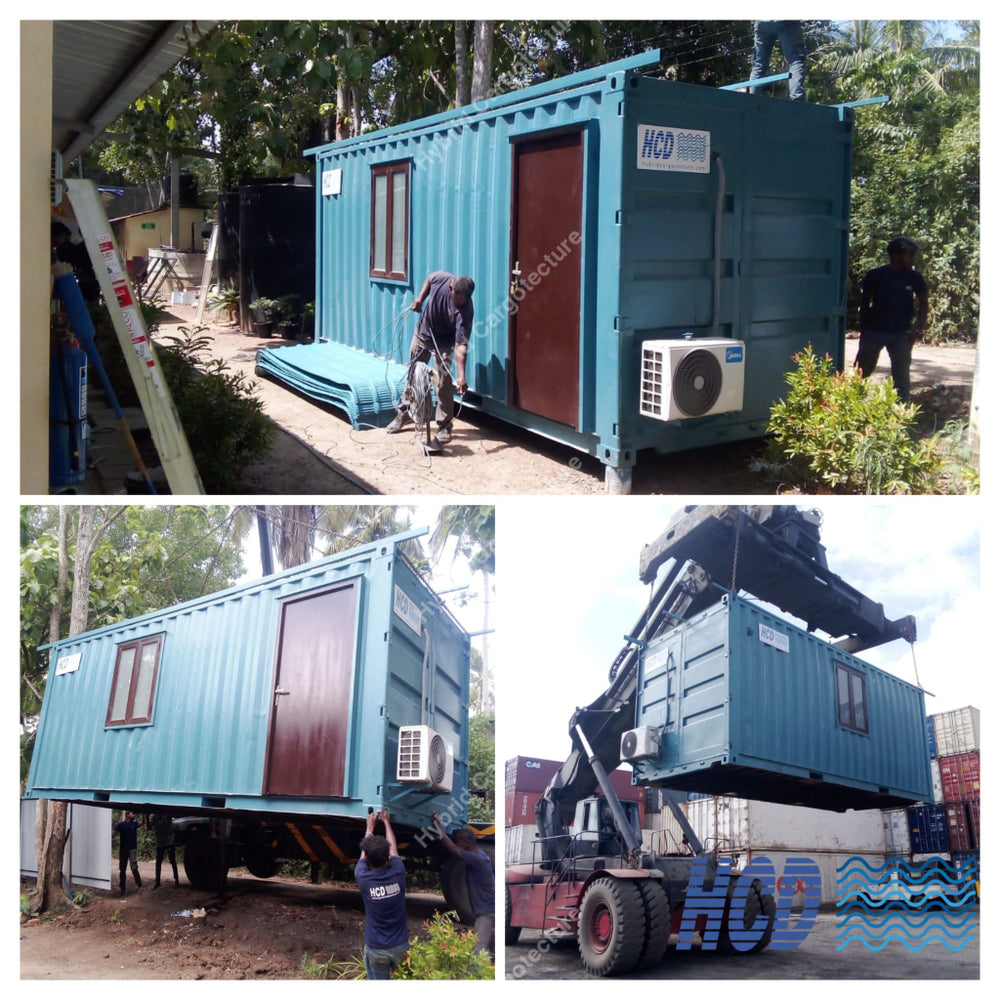 Eco Agro Pvt Ltd – 20ft Hybrid Container Office by HCD