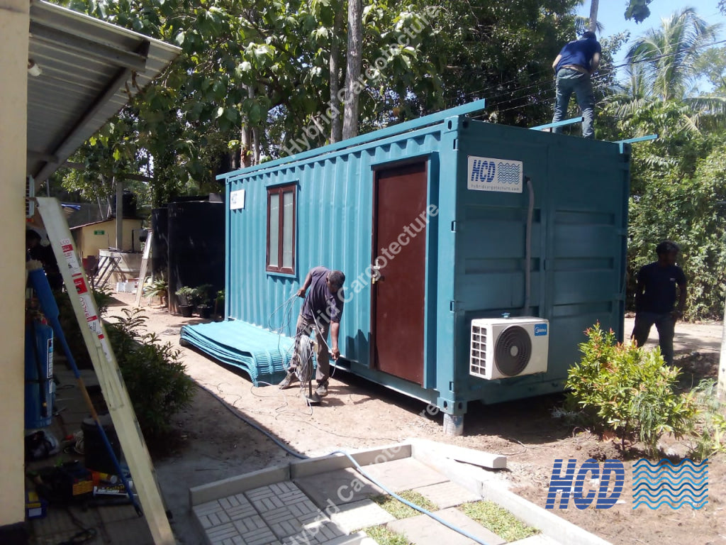 Eco Agro Pvt Ltd – 20ft Hybrid Container Office by HCD