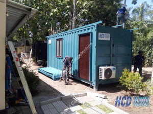 Eco Agro Pvt Ltd – 20ft Hybrid Container Office by HCD