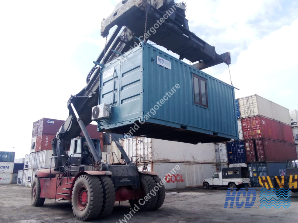 Eco Agro Pvt Ltd – 20ft Hybrid Container Office by HCD - Second Image