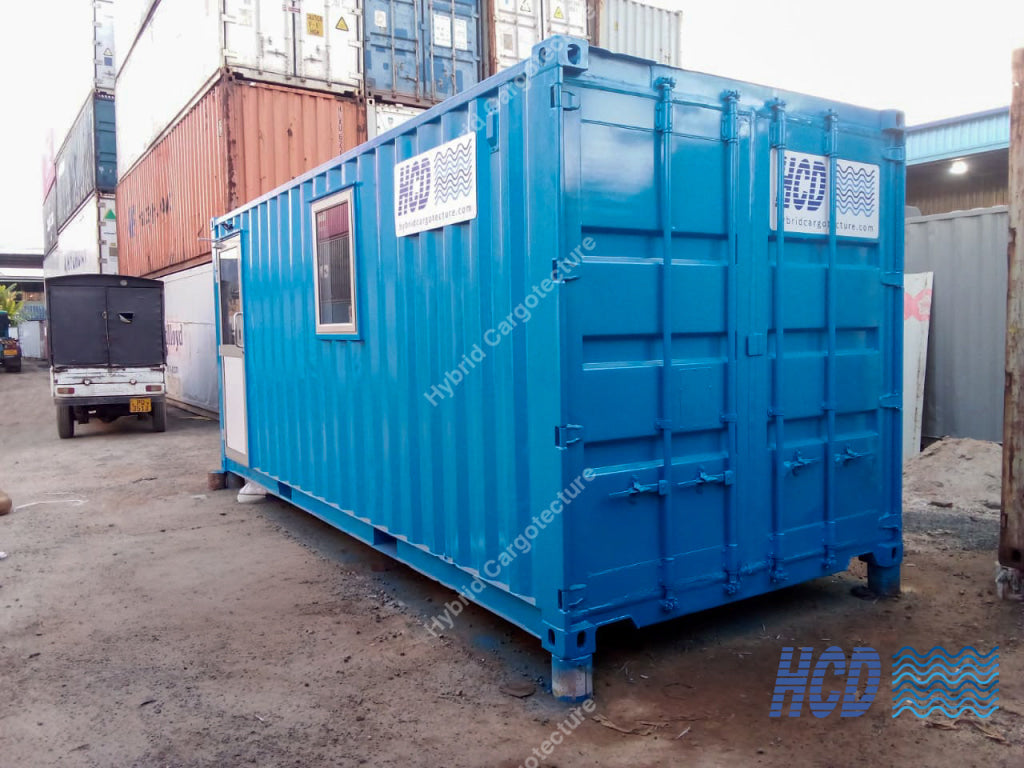 ELS Construction Galle Project 2 - 20ft Hybrid Office Container