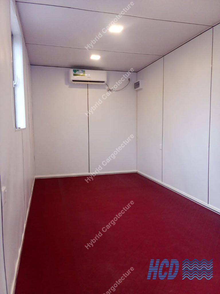 Office + Storage Container Combo for ELS Construction
