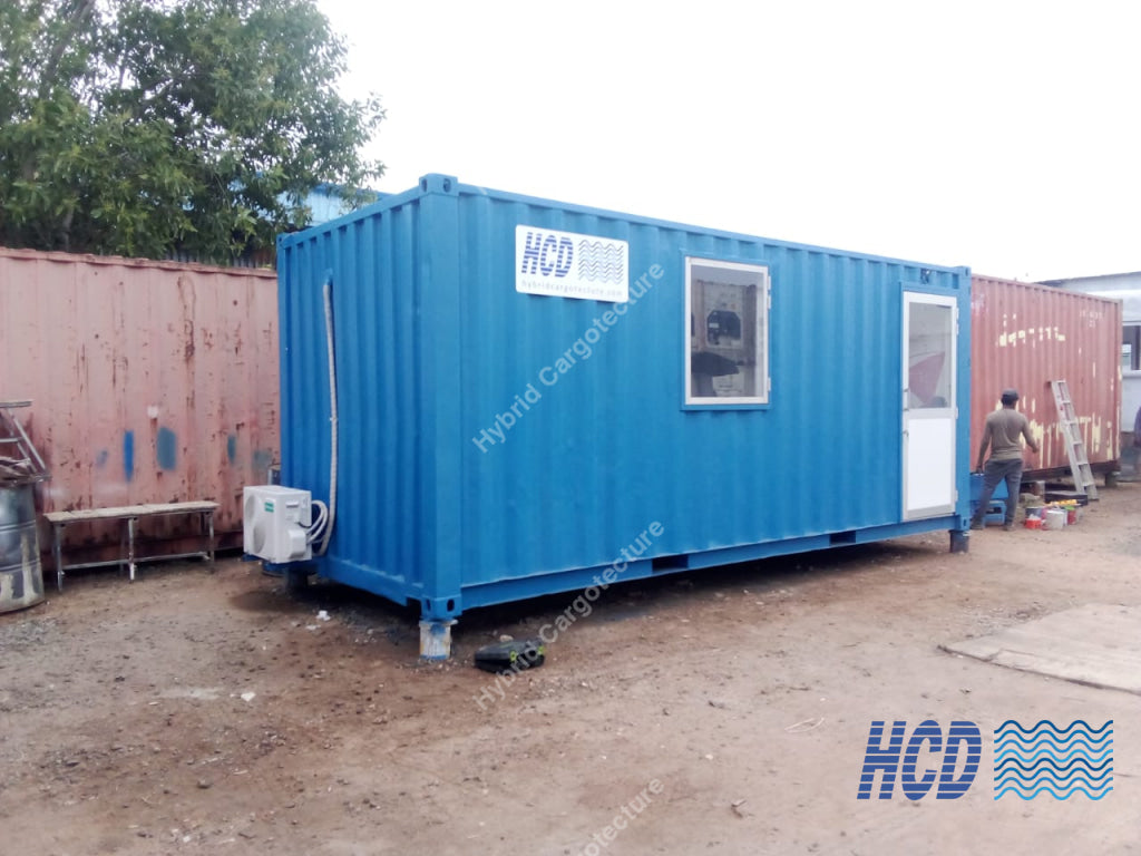 Office + Storage Container Combo for ELS Construction