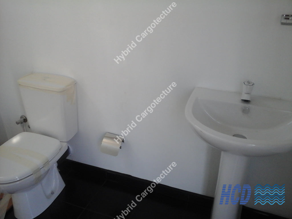 Exterior Cladded Hybrid Office - Hybrid Cargotecture Development | We are Sri Lanka’s #1 innovative supplier in shipping container and civil building solutions, hybrid hotels, hybrid homes, shipping container homes, including office containers, shipping container office, ISO containers, shipping container conversion and steel fabricated boxes..