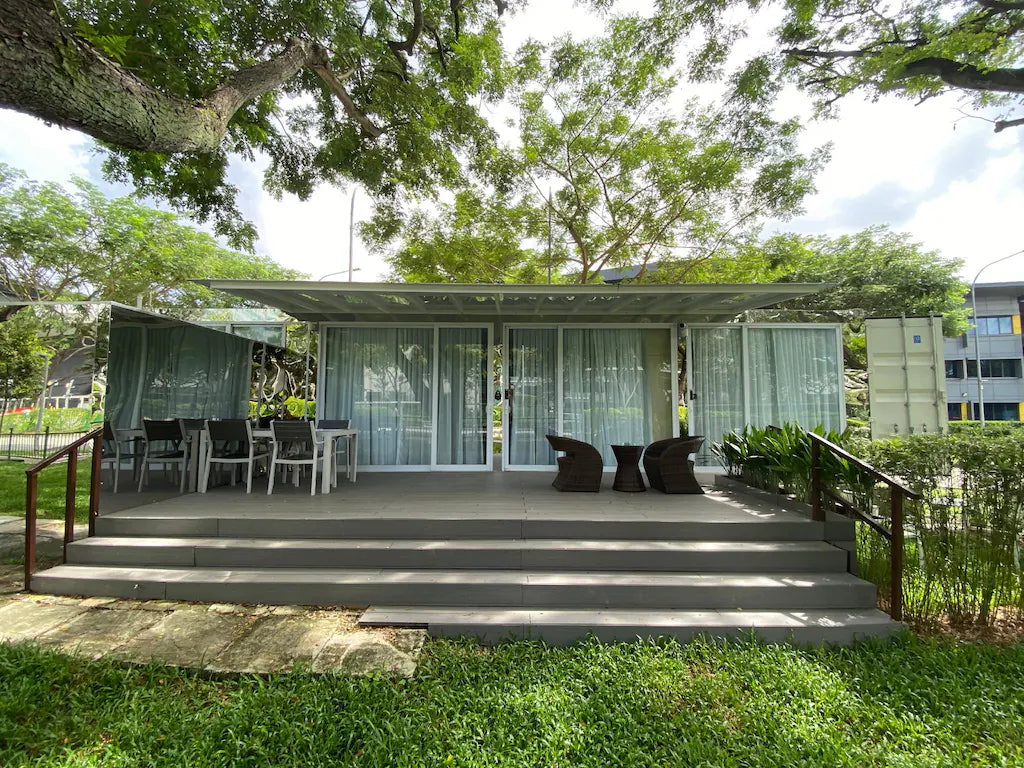 Tiny Pod at One-North – Singapore’s First Pop-Up Container Hotel