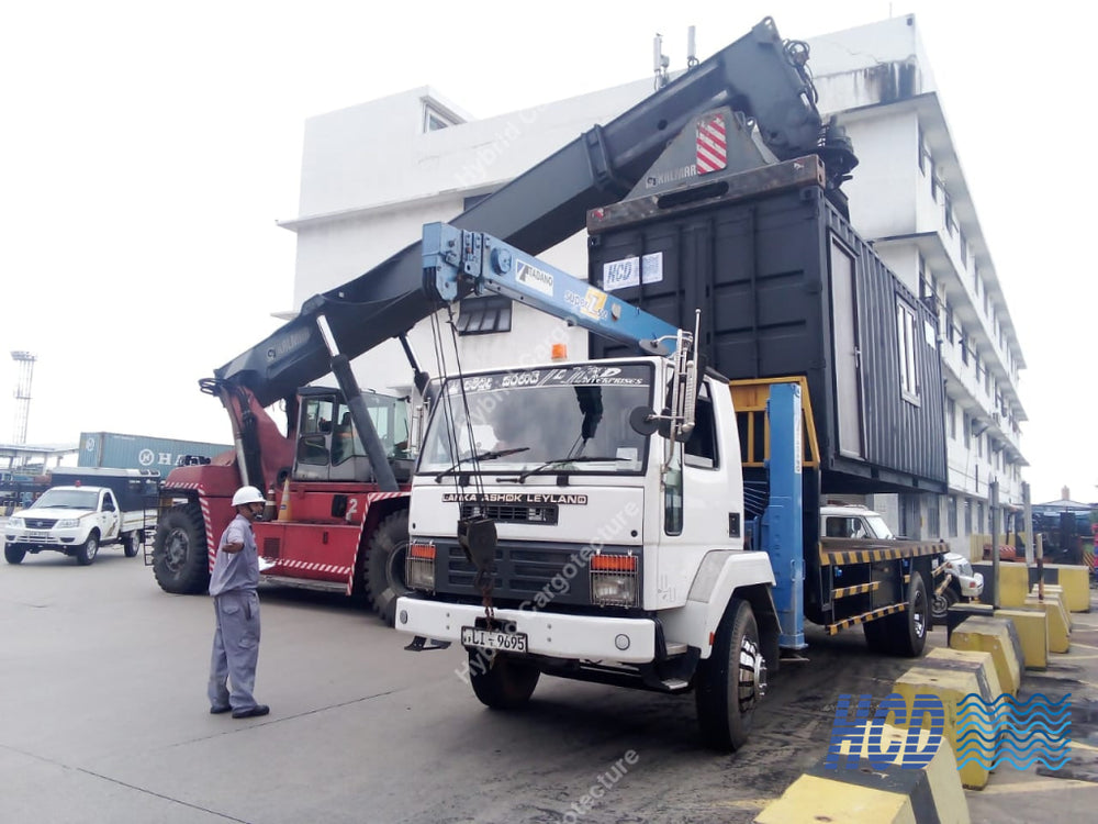 Foresight Engineering - Office Container For Site Operations At Colombo International Terminal