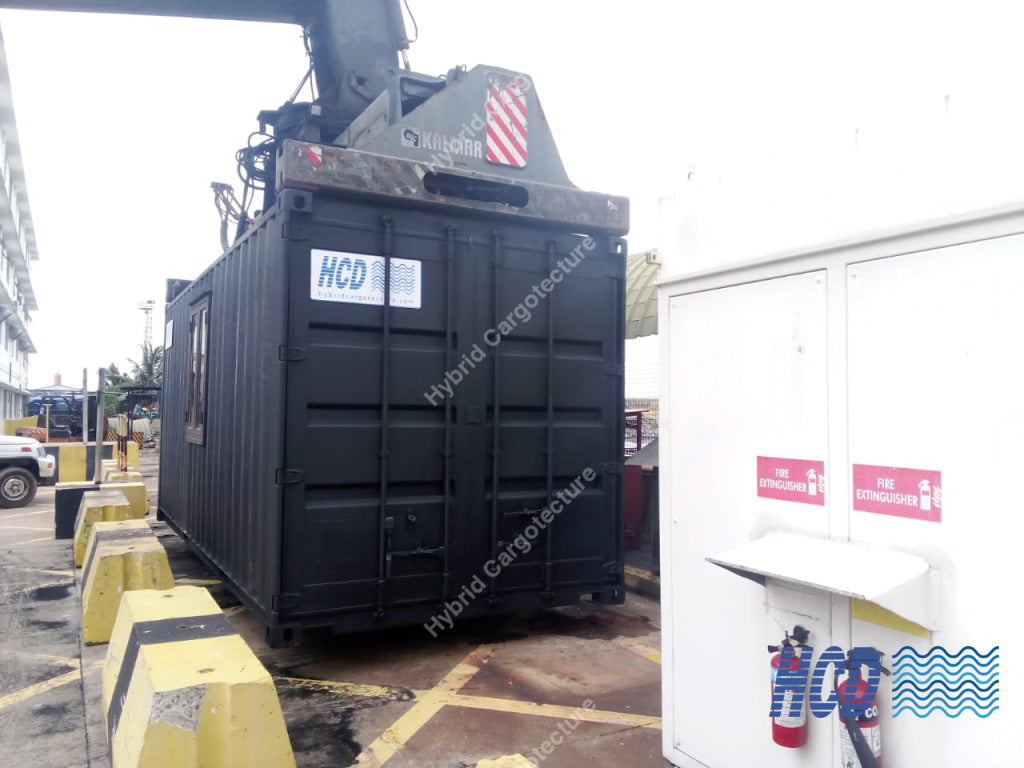Foresight Engineering - Office Container For Site Operations At Colombo International Terminal