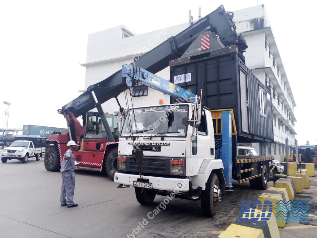 Foresight Engineering - Office Container For Site Operations At Colombo International Terminal