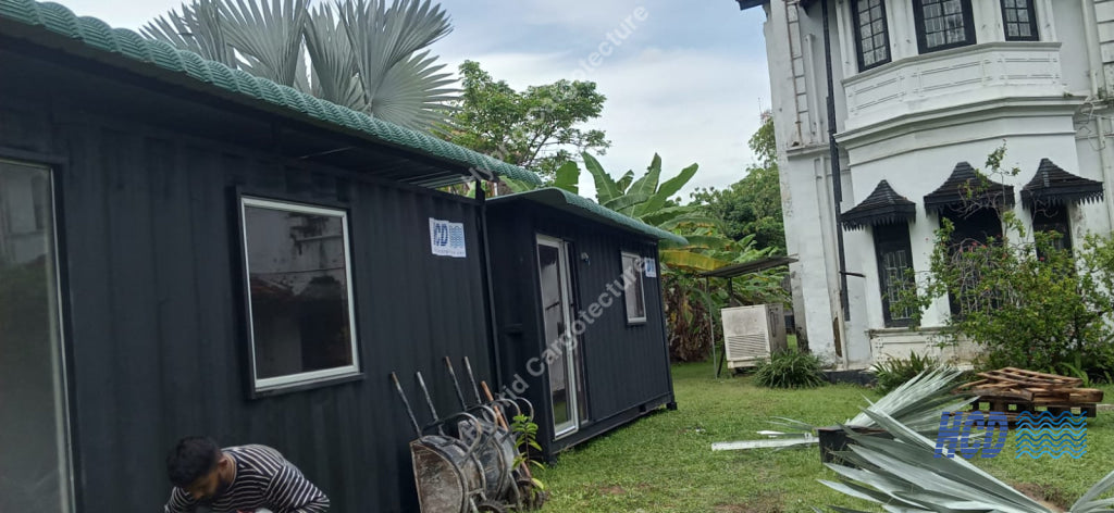 Framaco Bozdemir JV for Canadian Embassy Colombo 07 | Site Office Containers - Second Image